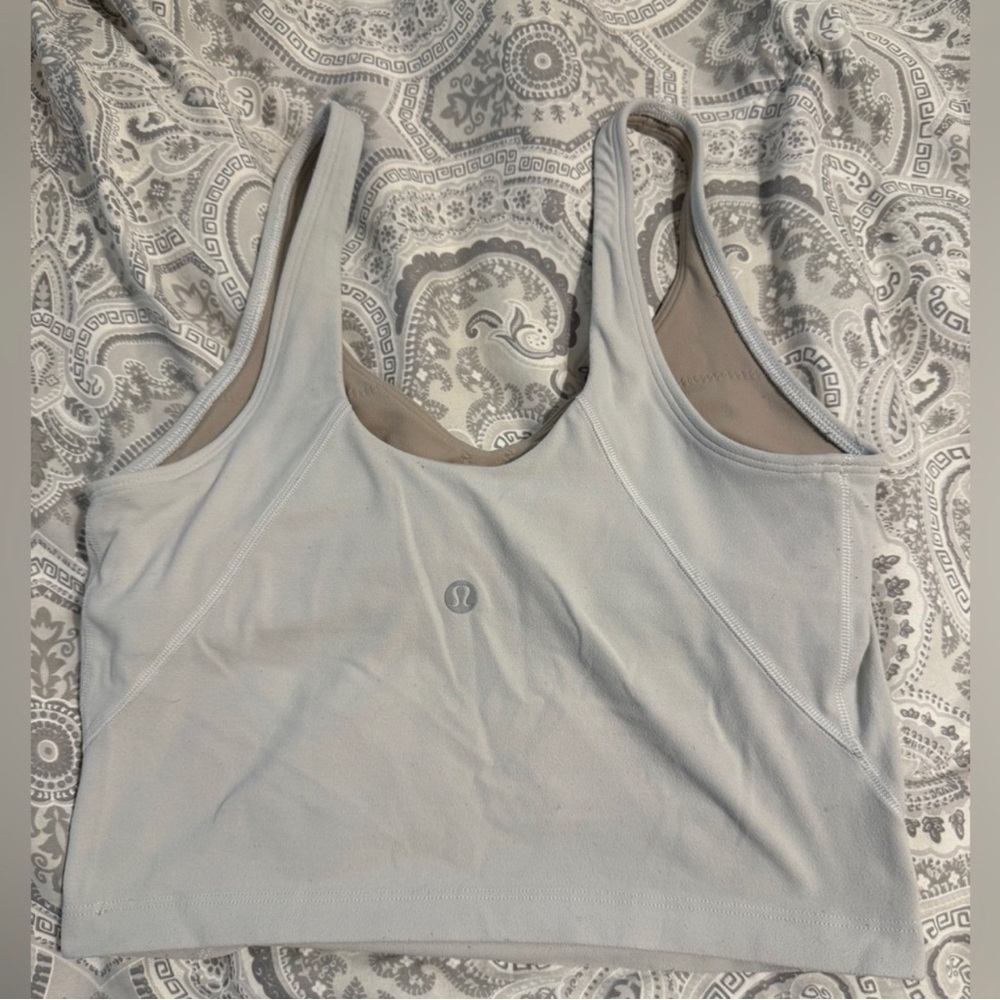 lululemon align tank top - white